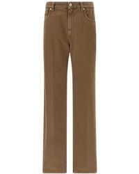 Brunello Cucinelli - Monili Embellished Contemporary Denim Jeans - Lyst
