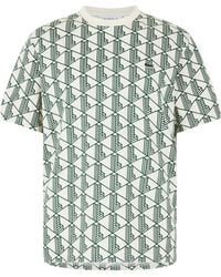 Lacoste - All Over Print Mono T-Shirt - Lyst