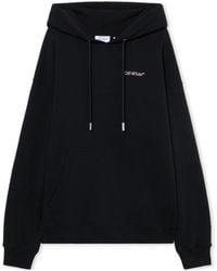 Off-White c/o Virgil Abloh - Spray Arrow Logo Hoodie - Lyst