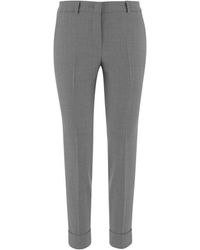 Ql2 - Casual Trousers With Belt Loops - Lyst