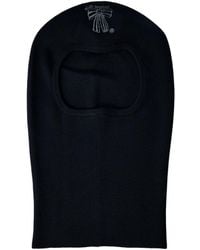 Acne Studios - Logo Motif Knit Balaclava - Lyst