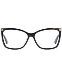 Gucci - Eyewear Cat-Eye Frame Glasses - Lyst