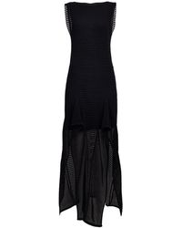 Alaïa - Ladder Cotton Blend Dress - Lyst