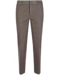 Pt Pantaloni - Pressed-Crease Tailored Trousers - Lyst