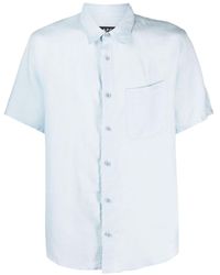 A.P.C. - Buttoned Short Sleeved Shirt - Lyst