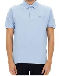 Etro - Logo Embroidered Straight Hem Polo Shirt - Lyst