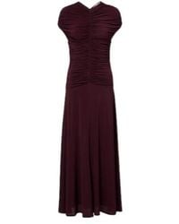 TOVE - Avita Ruched Jersey Maxi Dress - Lyst