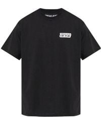 Versace - Jeans Couture Logo Printed Crewneck T-Shirt - Lyst