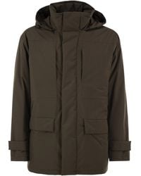 Herno - Long-Sleeved Down Jacket - Lyst