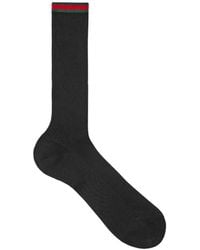Gucci - Web Detailed Socks - Lyst