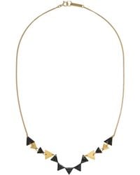 Isabel Marant - Minimalist Metal Necklace - Lyst