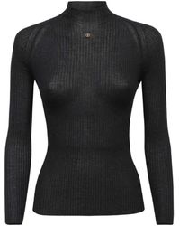 Bally - High-Necked Long-Sleeved Sweater - Lyst
