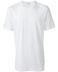 James Perse - Classic Crew Neck T-Shirt - Lyst