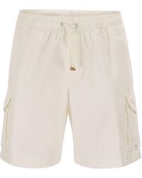 Brunello Cucinelli - Drawstring Cargo Shorts - Lyst