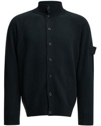 Stone Island - Long-Sleeve Cardigan - Lyst