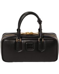 Miu Miu - Arcadie Leather Bag - Lyst
