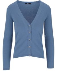 Lela Rose - Cropped V-Neck Cardigan - Lyst