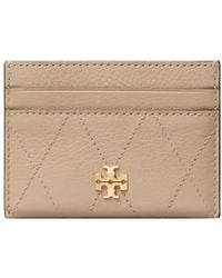 Tory Burch - Charlie Quilted Card Case - Lyst