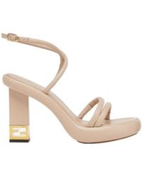 Fendi - Baguette Heeled Sandals - Lyst