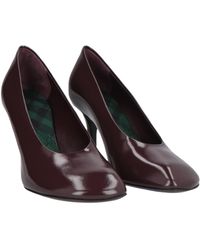 Burberry - Simple Leather High Heels - Lyst