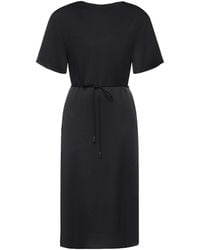 Herno - Acetate And Viscose Dress - Lyst