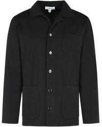 Lardini - Patch Pocket Knitted Jacket - Lyst