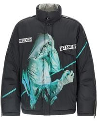 Undercover - Heldon Print Down Jacket - Lyst