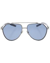 Dolce & Gabbana - Eyewear Pilot Frame Sunglasses - Lyst