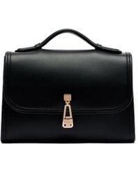 Gabriela Hearst - Leonora Small Leather Crossbody Bag - Lyst