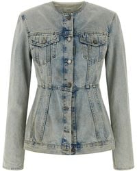Haikure - Temple Fitted Denim Jacket - Lyst