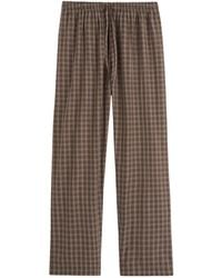 Tekla - Plaid Pajama Pants - Lyst