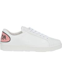 Prada - Round-Toe Low-Top Casual Shoes - Lyst