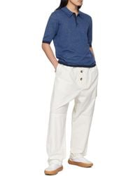 Bottega Veneta - Light Twill Trousers - Lyst