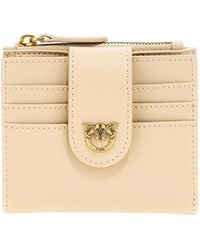 Pinko - Compact Zip Card Wallet - Lyst