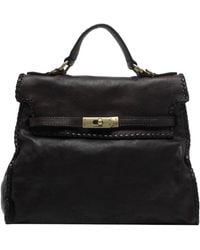 Campomaggi - Shoulder Bag With Handle - Lyst