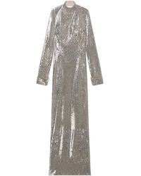 Givenchy - Open-Back Sequin Gown - Lyst
