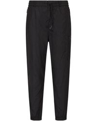 Emporio Armani - Nylon Utility Jogger Trousers - Lyst