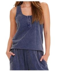 The Upside - Kapri Henley Tank Top - Lyst