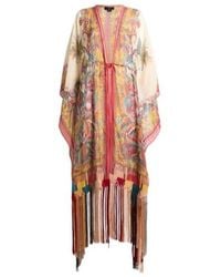 Etro - Paisley Printed Fringed Dress - Lyst