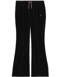 Burberry - Vega V Flared Jogger Pants - Lyst