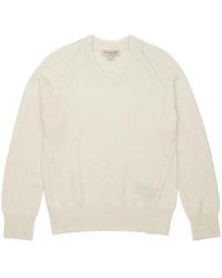 Burberry - Logo Knitted Pullover - Lyst