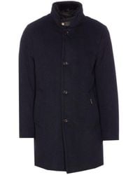 Moorer - Bond-Fur-Cs Single-Breasted Padded Coat - Lyst