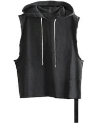 Rick Owens - Sleeveless Sweatshirt - Lyst