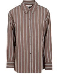 Veronica Beard - Coll Striped Button-Up Shirt - Lyst
