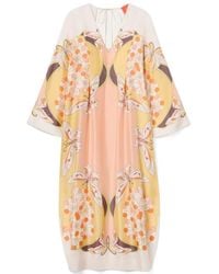 La DoubleJ - La Doublej Twin Flame Printed Dress - Lyst