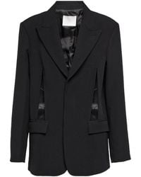 Dion Lee - Open-Front Long Sleeve Suit Jacket - Lyst