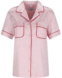 Off-White c/o Virgil Abloh - Jacquard Button-Up Satin Shirt - Lyst