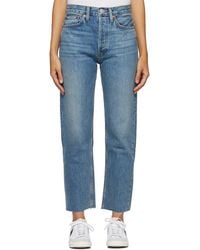 RE/DONE - Straight-Leg Jeans - Lyst