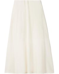 Brunello Cucinelli - A-Line Midi Skirt - Lyst