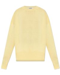 Jil Sander - Relaxed Crew-Neck Knitted Sweater - Lyst